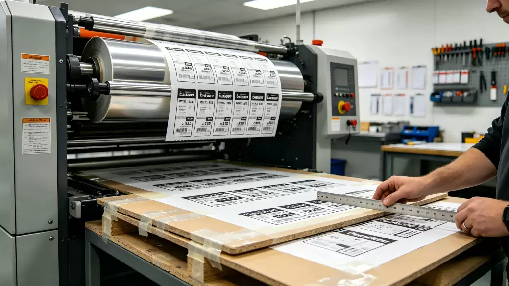 Định vị &amp; cố định tấm Flexographic